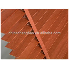 Wood venetian blinds parts/wood blinds slats